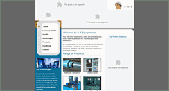 Desktop Screenshot of brequipments.com